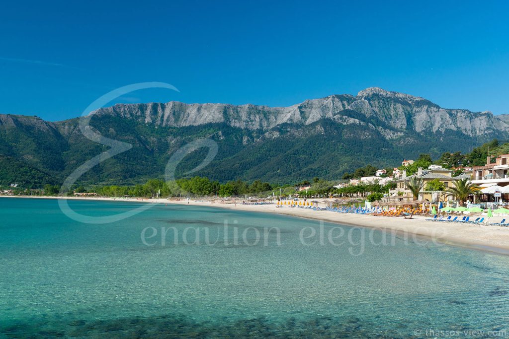 Golden Beach, Thassos, Greece