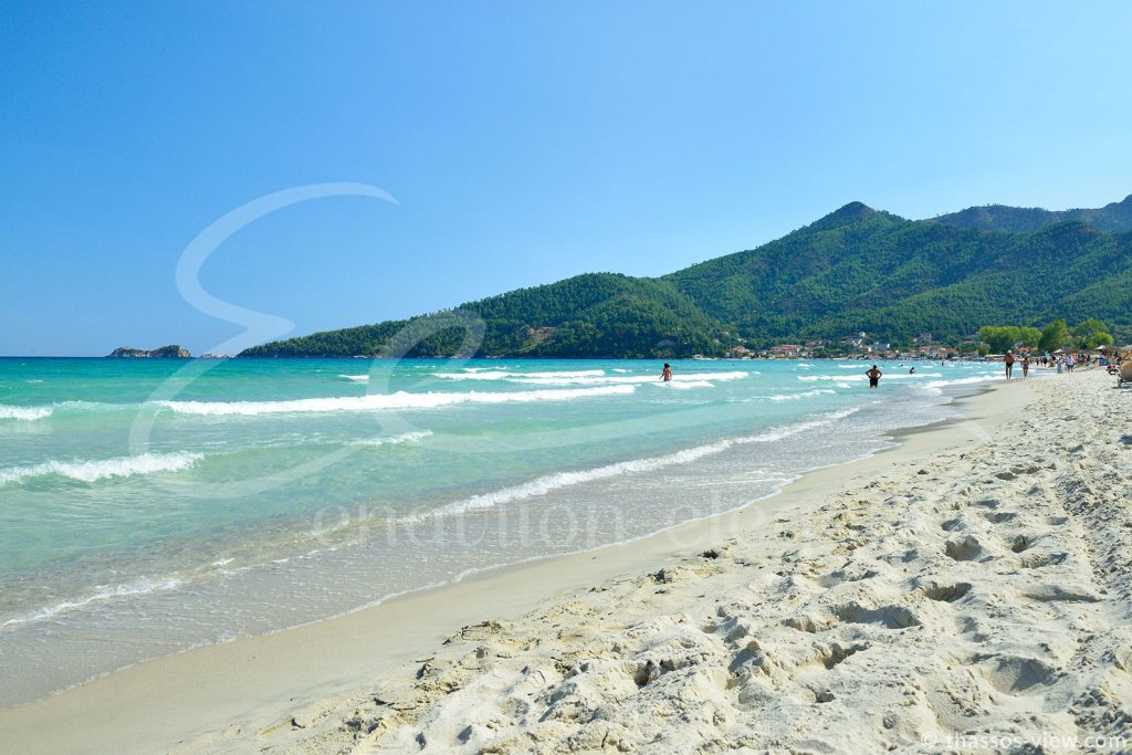 Golden Beach, Thassos, Greece