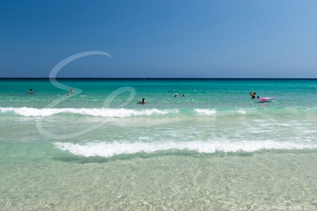 Golden Beach, Thassos, Greece